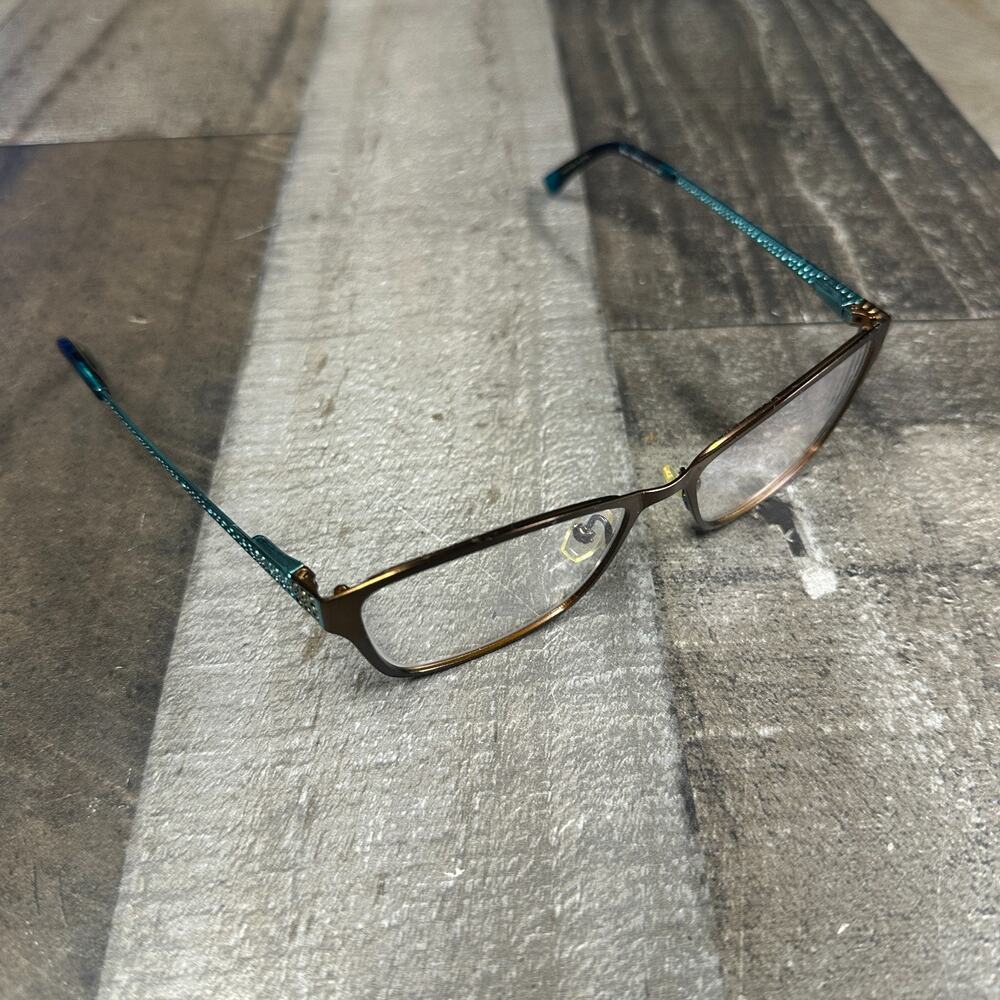 XOXO Eyeglasses, Frames Only, Laguna, 52-15-135,‎ Brown, Metal, Full Rim